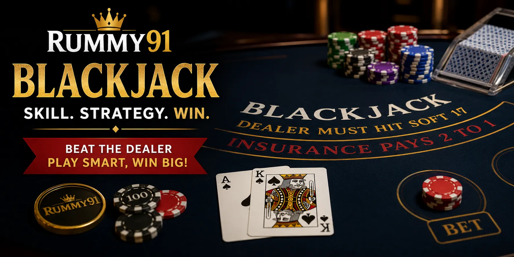 Blackjack Online on Rummy 91