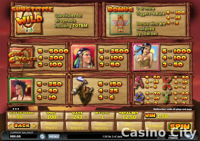 Indian Cash Catcher